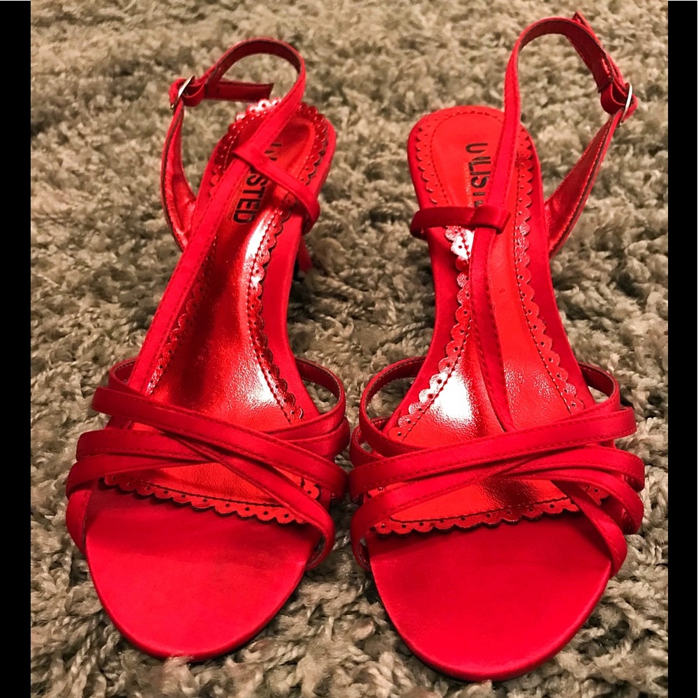 Unlisted Red Heels Size 6 1/2